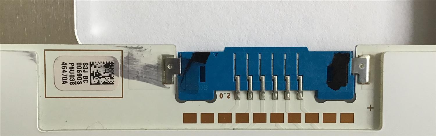 LED PARA TV SAMSUNG (1 PIEZA) / BN96-46470A / BN61-15533A / 46470A / PANEL CY-QN065FLLV5H / CY-QN065FLLV6H / MODELO QN65Q6FNAF / 1.41 X 20 CM /  - Imagen 3