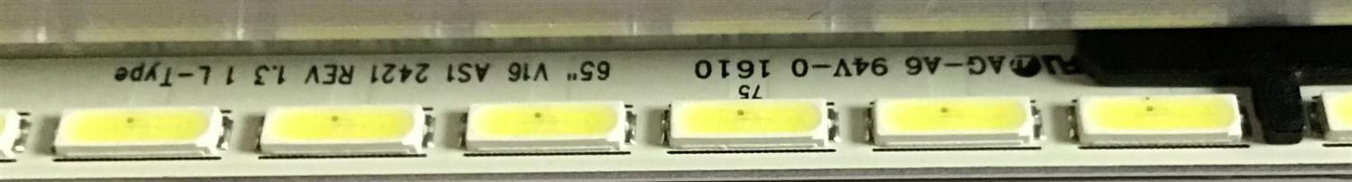 LED PARA TV LG (1 PIEZA) / 6916L-2421A / 6916L-2422A / 6922L-0195A / PANEL LC650EQF(DJ)(F1) / MODELO 65UH8500-UA / 1.42 M X 15 CM /  - Imagen 2