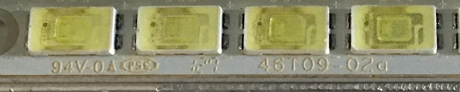 KIT DE LED'S PARA TV INSIGNIA (2 PIEZAS) / 46T09-02 / PANEL T460HW08 V.5 XXXG / MODELO NS-46E790A12 / 61 CM /  - Imagen 3