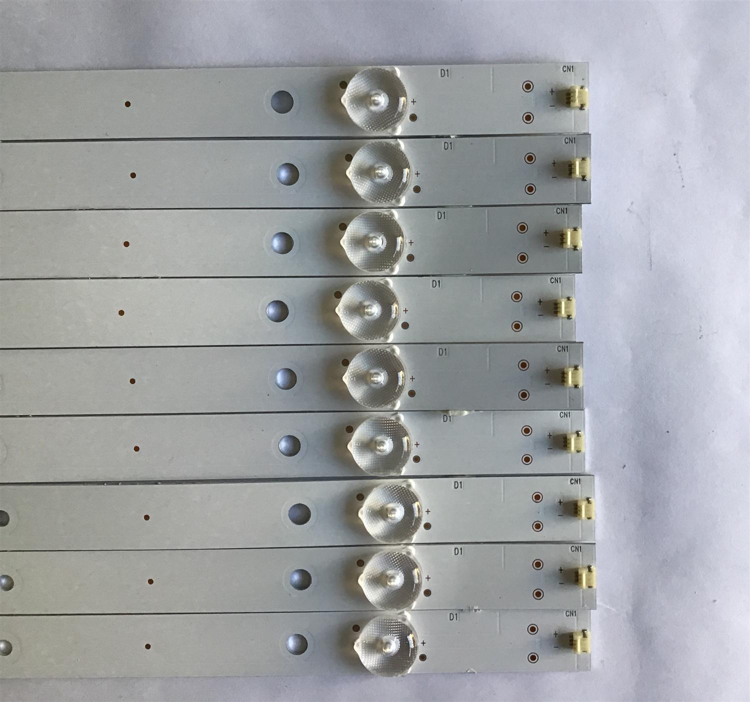 "KIT DE LED'S PARA TV HAIER  / CRH-K65K60030301206741-REV1.2 / 8149010665017 / MODELO 65UG2500 / NOTA IMPORTANTE : KIT CUENTA ORIGINALMENTE 10 PIEZAS ((INCOMPLETO 9 PIEZAS))	" - Imagen 2