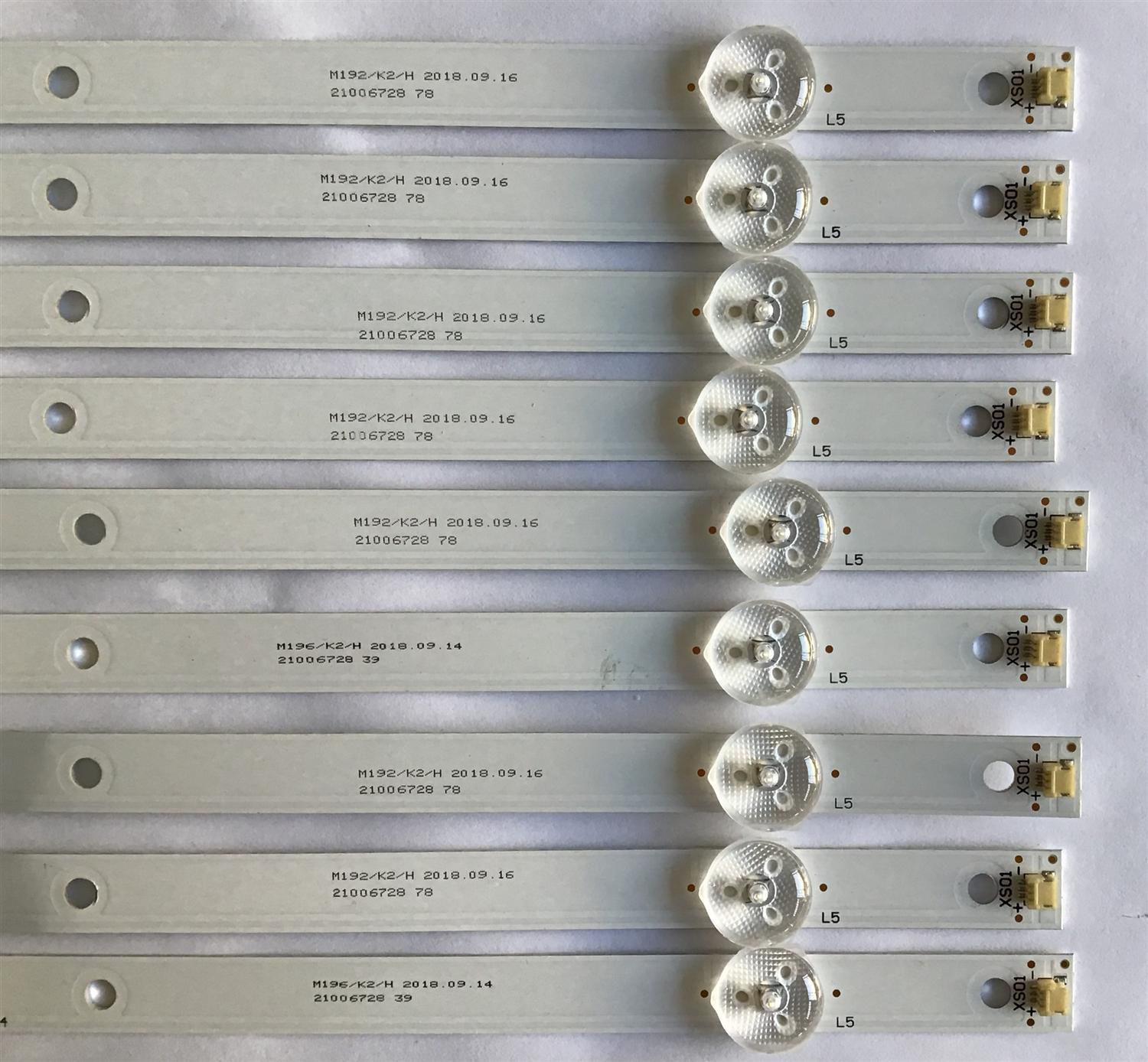 KIT DE LED'S PARA TV SEIKI ((INCOMPLETO SOLO 11 PZ)) / DLED60KJAH / 21006728 / MODELO SC-60UK850N - Imagen 2
