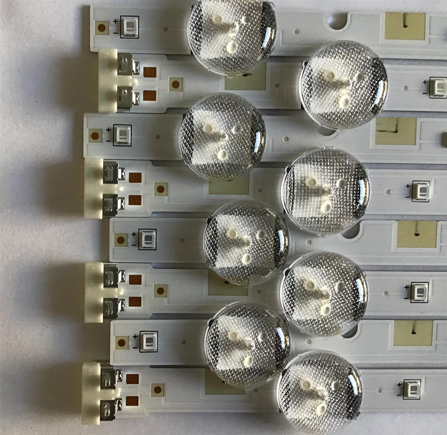 KIT DE LEDS PARA TV SAMSUNG (8 PIEZAS) / BN96-46572A / BN96-46573A / 46572A / 46573A /LM41-00626A / PANEL CY-JN049BGLV4M / MODELO HG49NJ477MFXZA / MAS MODELOS EN DESCRIPCION - Imagen 4