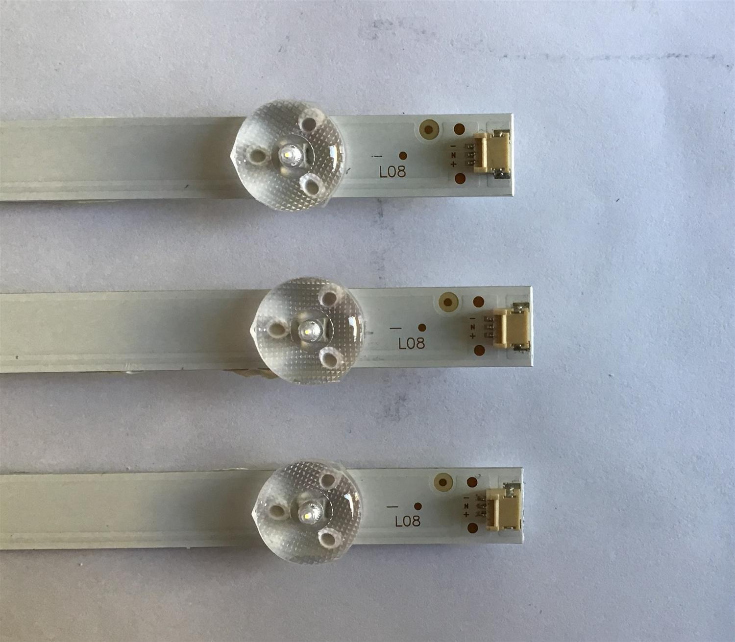 KIT DE LED'S PARA TV / PROSCAN / RCA / (3 PIEZAS) / JL.D32081235-031HS-M / AE0110368  / PANEL LK315T3HB87 / MODELOS PLDED3273A-G / RT3205 A1701 - Imagen 2
