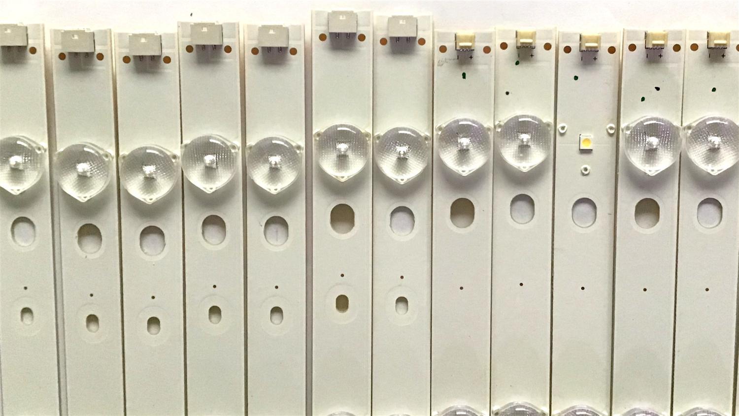 "KIT DE LED'S PANASONIC / IC-B-HWBR55D399L / IC-B-HWBR55D399R / 75.P3A02G001 / 75.P3A01G001 / MODELO TC-55AS680U / NOTA IMPORTANTE : KIT CUENTA ORIGINALMENTE 16 PIEZAS ((INCOMPLETO 15 PIEZAS))	" - Imagen 2