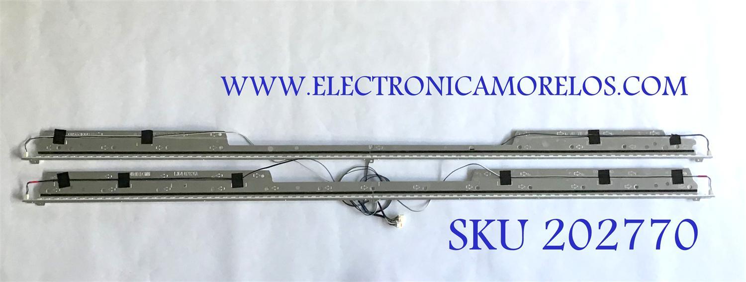 LED PARA TV SONY (2 PIEZAS) / STS400A28 / STS400A28 40LED_REV.3_100903 / LJ64-02826A / PANEL LTY400HF09 / MODELO KDL-40EX720 / 91 CM / 