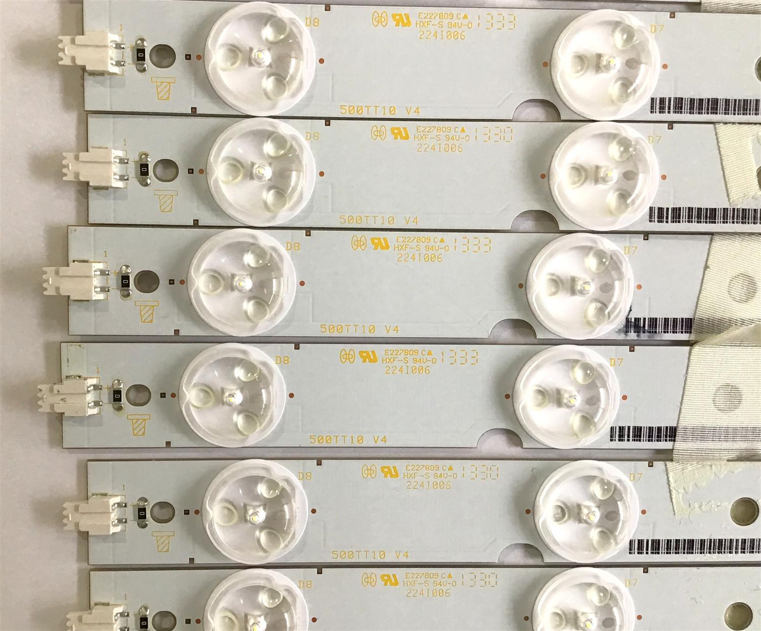 KIT DE LED'S PARA TV (16 PIEZAS) 500TT10 / 500TT09 / 500TT11 / PANEL TPT500J1-HVN04 REV:S16SD / MODELO E500I-B1E LTMWPLAP - Imagen 4