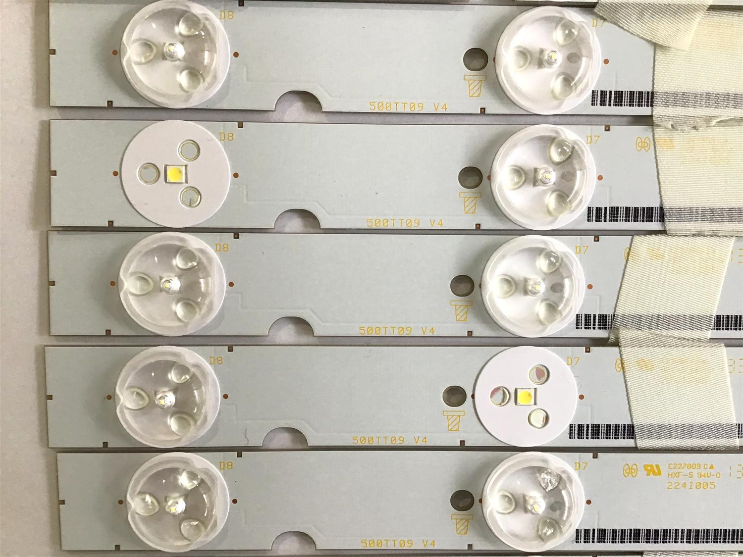 KIT DE LED'S PARA TV (16 PIEZAS) 500TT10 / 500TT09 / 500TT11 / PANEL TPT500J1-HVN04 REV:S16SD / MODELO E500I-B1E LTMWPLAP - Imagen 3