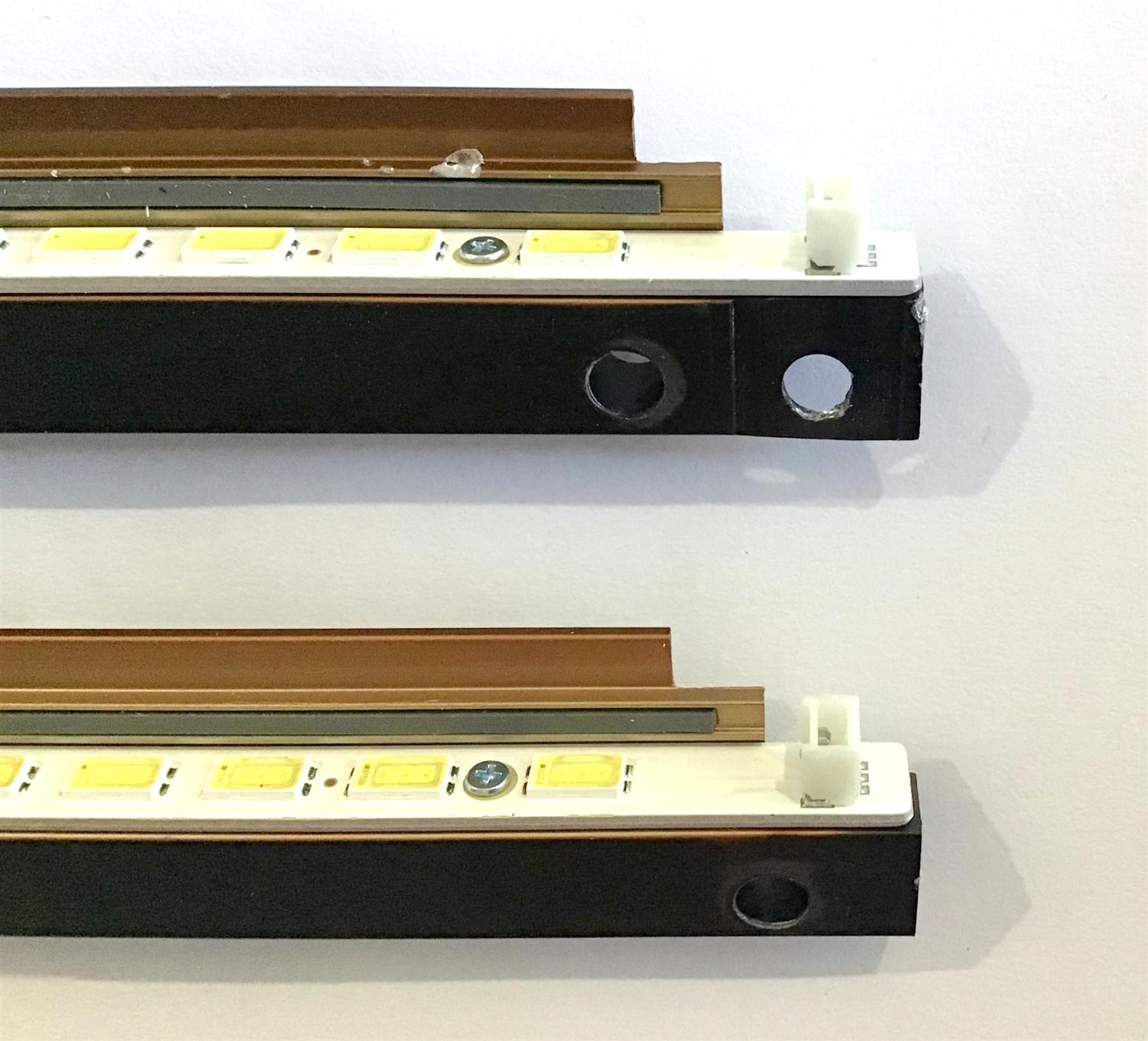 KIT DE LED'S PARA TV TYOSHIBA (2 PIEZAS) / 73.54T05.002-2-SX1 / PANEL T546HF01 V.0 / MODELO 55SL417U - Imagen 2