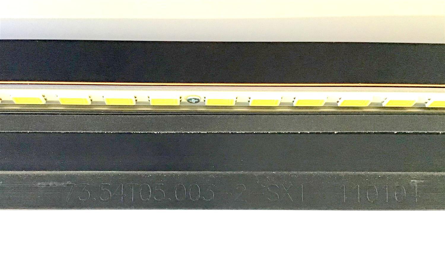 KIT DE LED'S PARA TV TYOSHIBA (2 PIEZAS) / 73.54T05.002-2-SX1 / PANEL T546HF01 V.0 / MODELO 55SL417U - Imagen 3