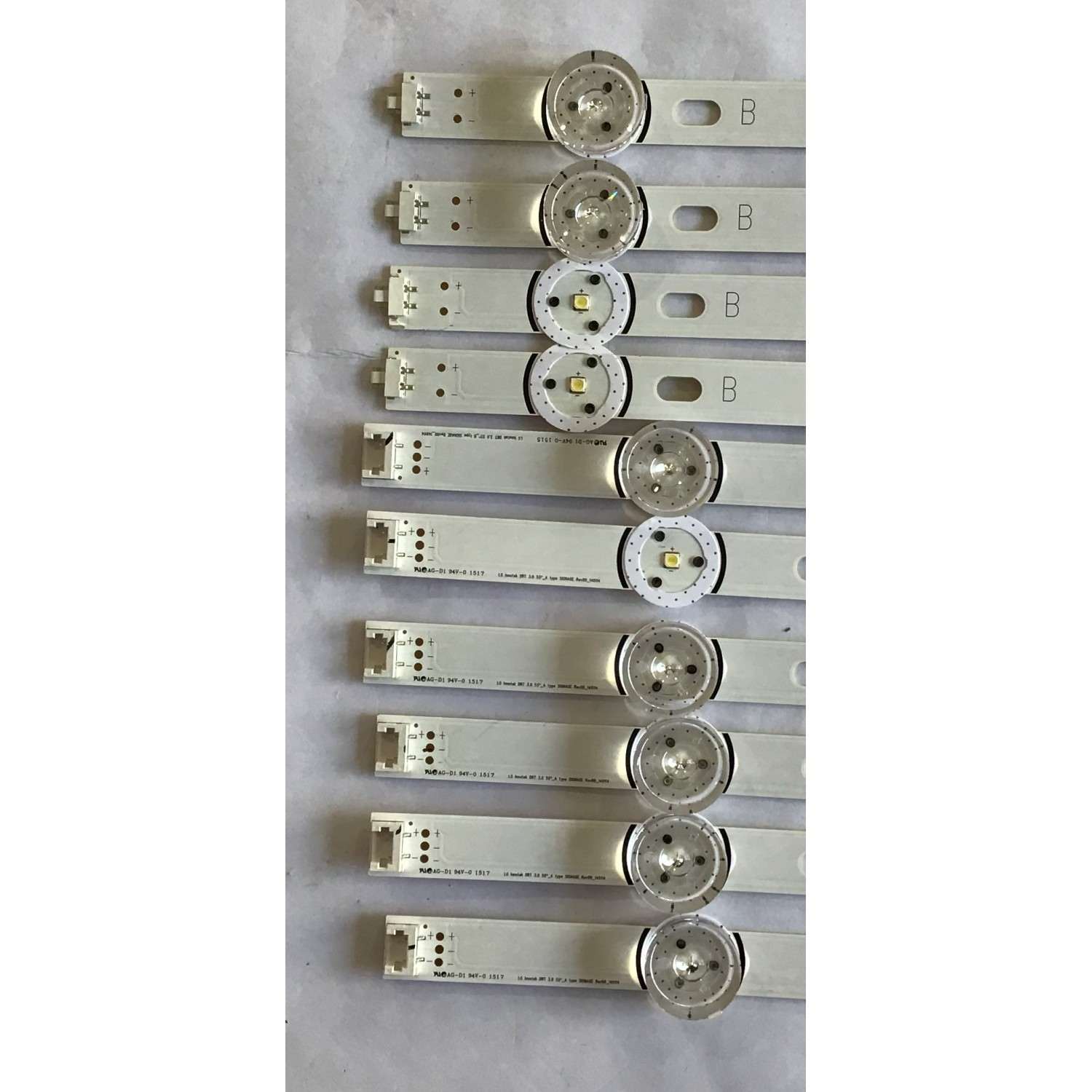 KIT DE LED'S PARA TV LG (10 PIEZAS) / 6916L-1879A / 6916L-1880A / LG INNOTEK DRT 3.0 55"_B TYPE SIGNAGE REV00_140114 / PANEL LD550DUE-(FG)(B6) / MODELO 55LS35A-5B - Imagen 4