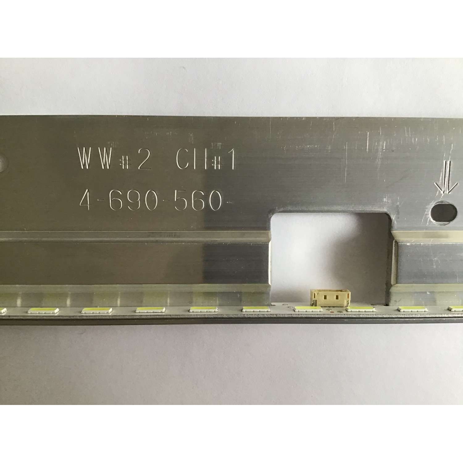 LED PARA TV SONY (1 PIEZA) / NUMERO DE PARTE I-4300SY50361 / I-4300SY50361-V3 / 4-690-560 / 4-690-560- / E330254 XYS-10 / PANEL'S YM9F043HNG01 / YS9F043HNG01 / MODELOS XBR-43X800G / XBR43X800G / XBR-43X800H / XBR43X800H / ((MEDIDAS 94CM x 05CM)) - Imagen 2