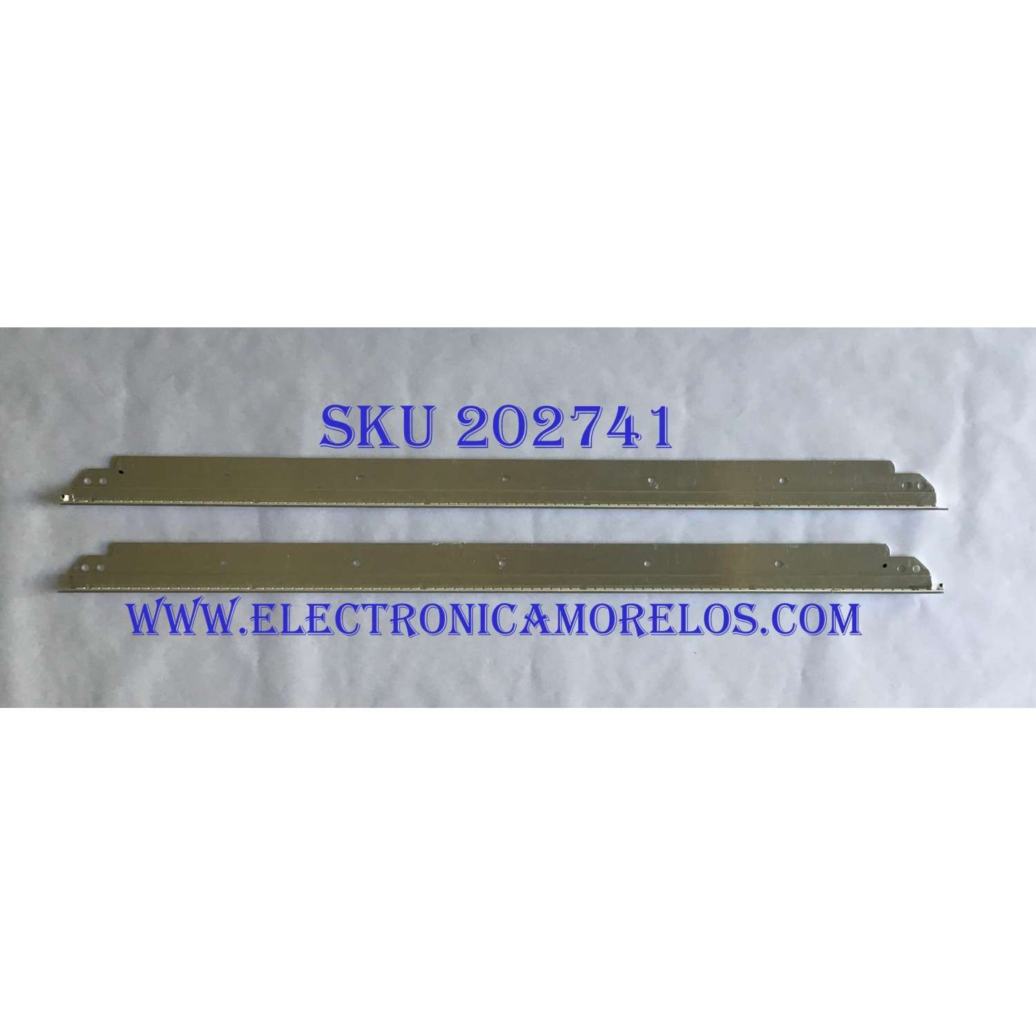 KIT DE LED'S PARA TV INSIGNIA (2 PIEZAS) / 46T09-02 / PANEL T460HW08 V.5 XXXG / MODELO NS-46E790A12 / 61 CM / 