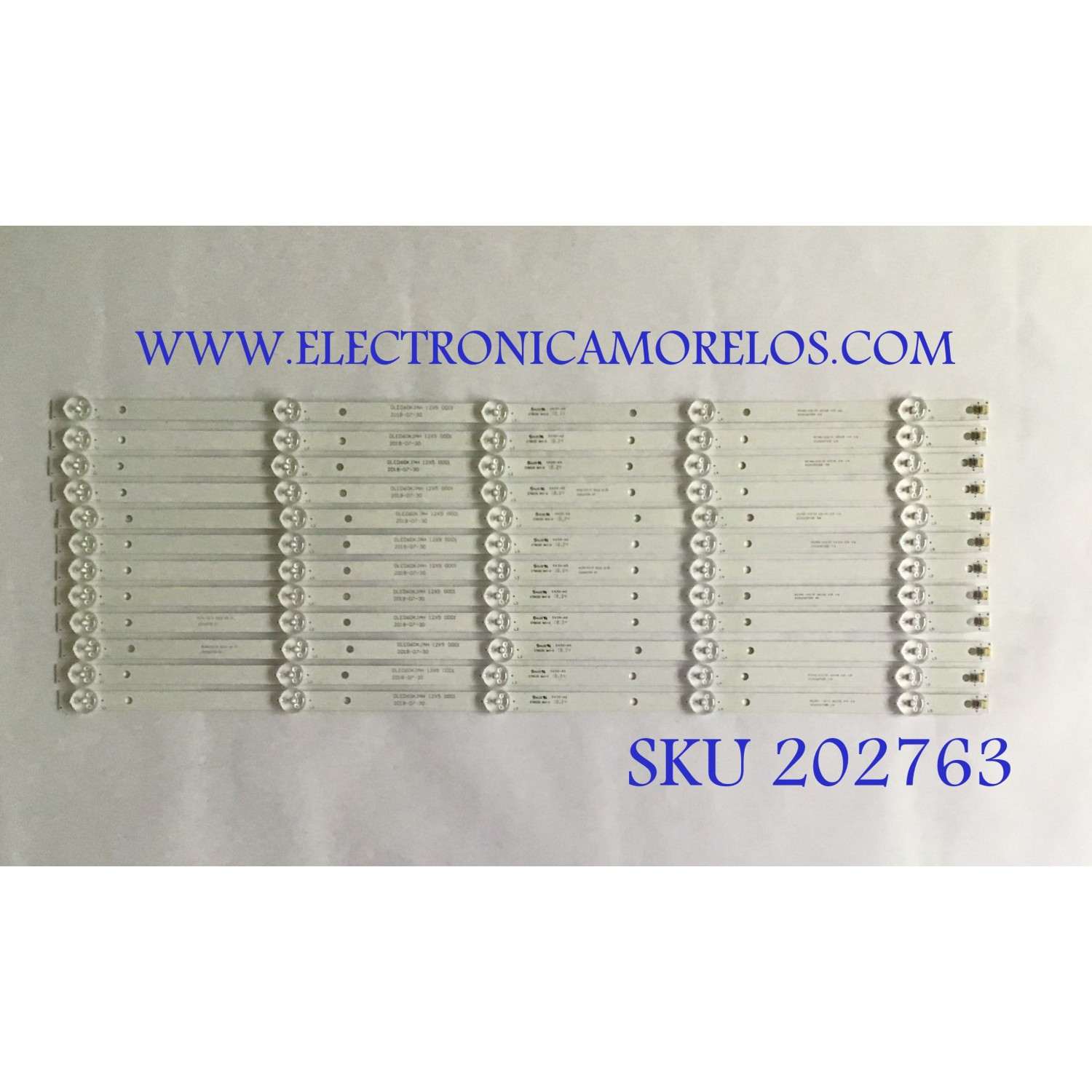 KIT DE LED'S PARA TV SEIKI (12 PIEZAS) / DLED60KJAH / 21006728 / MODELO SC-60UK850N
