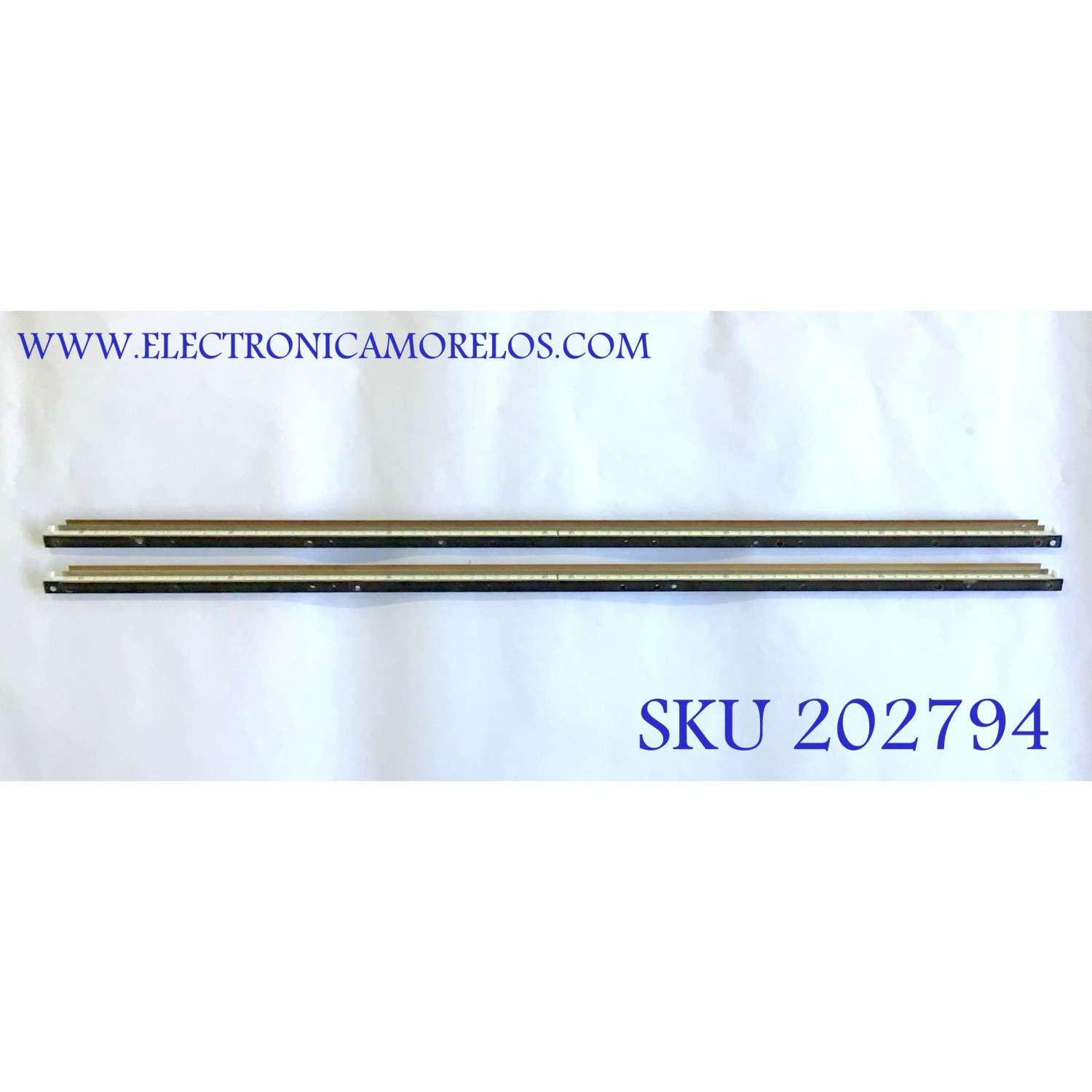 KIT DE LED'S PARA TV TYOSHIBA (2 PIEZAS) / 73.54T05.002-2-SX1 / PANEL T546HF01 V.0 / MODELO 55SL417U