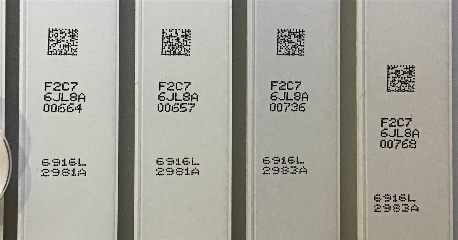 "KIT DE LED'S PARA TV LG / 6916L 2980A / 6916L 2981A / 6916L 2982A / 6916L 2983A / PANEL LC490DUE (FJ)(A1) / MODELO 49LJ510M / NOTA IMPORTANTE : KIT CUENTA ORIGINALMENTE 8 PIEZAS ((INCOMPLETO 7 PIEZAS))	" - Imagen 3