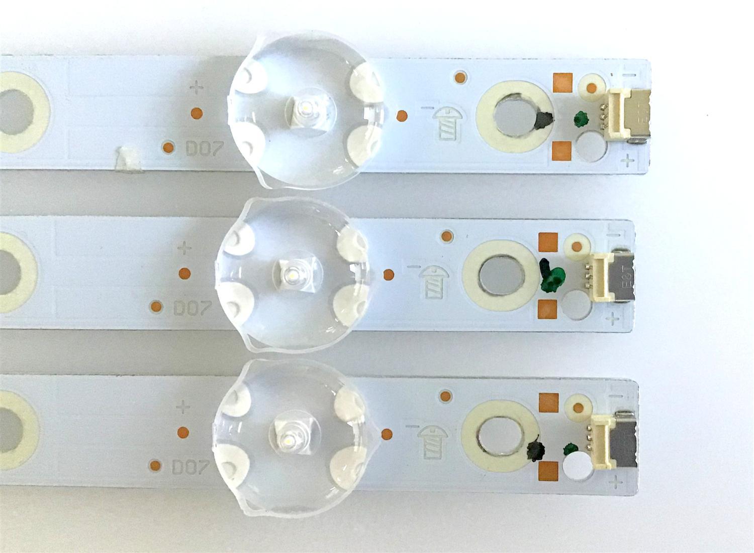 KIT DE LED'S PARA TV VIZIO (3 PIEZAS) / GJ-2K18-VIZIO-320-D307-V2 / 210BZ07D0BCC8DC01D / PANEL TPT320B5-FHBN0.K / MODELO D32F-F1 LTMWVMKU - Imagen 3