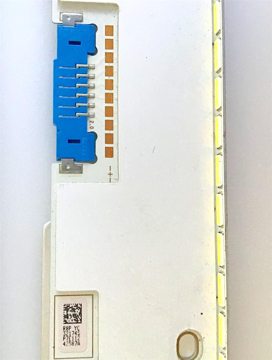 KIT DE LED'S PARA TV SAMSUNG (2 PIEZAS) / BN96-42587A / 42587A / PANEL CY-KM075FLLVDH / CY-KM075FLLV9H / CY-KM075FLLV3H / CY-KM075FLLV2H / MODELOS UN75MU8000FXZA FB03 / UN75MU800DFXZA / UN75MU9000FXZA / 82 CM /  - Imagen 2