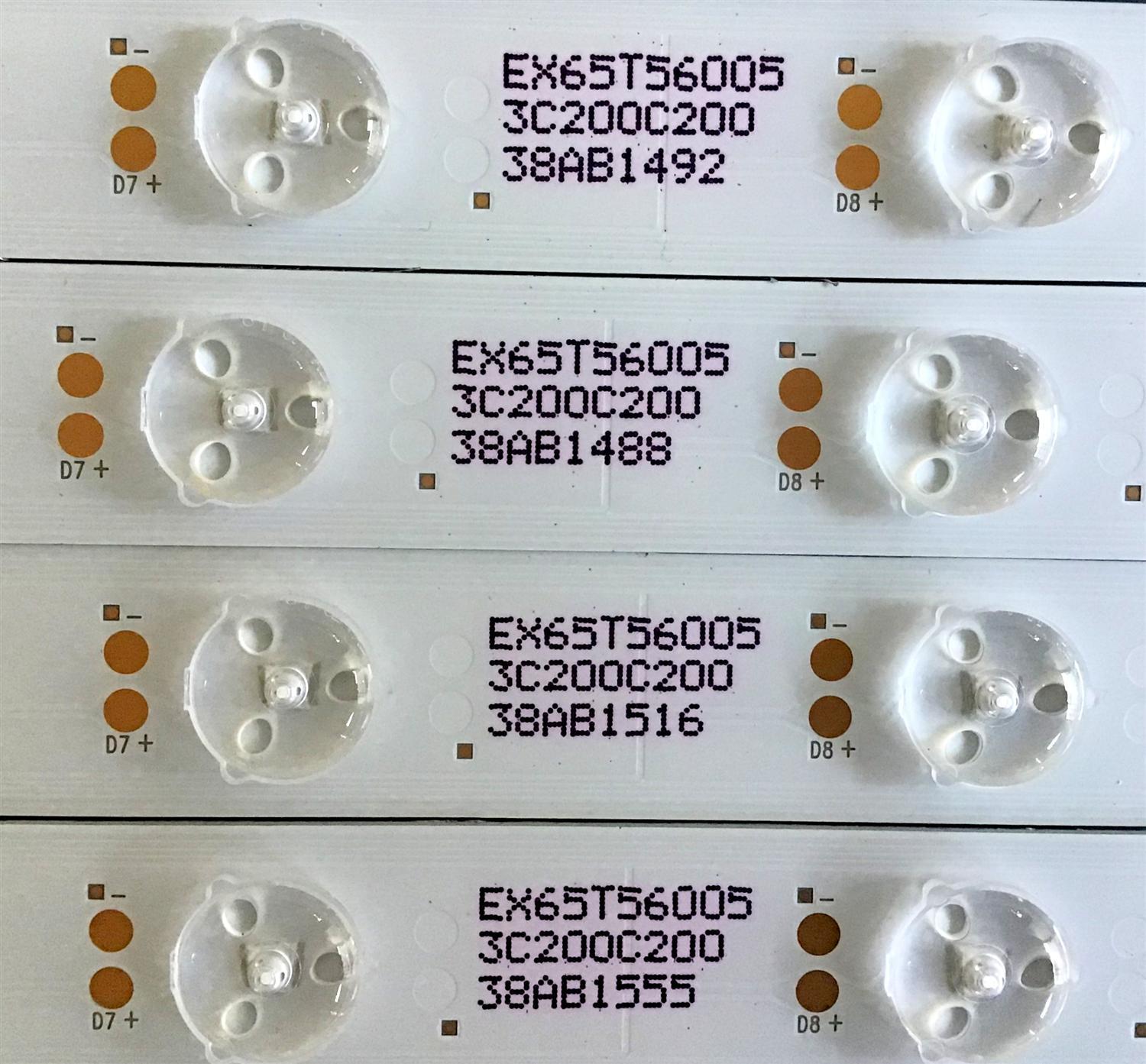 KIT DE LED'S PARA TV VIZIO (24 PIEZAS) NUMERO DE PARTE  LB65063 / LB65063 V3_00 / EX65T56005 / 3C200C200 / PANEL T650QVF09.0 / T650QVF09.2 / MODELO PQ65-F1 / PX65-G1 / 74 CM /  - Imagen 4