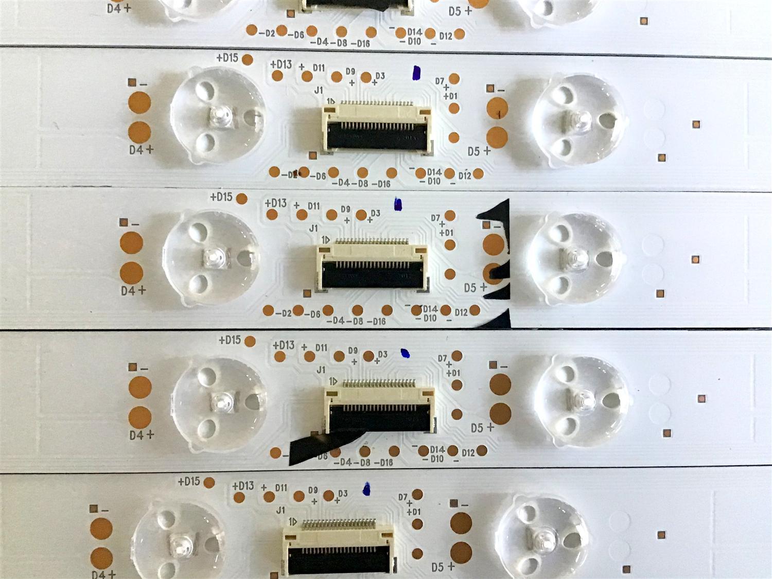 KIT DE LED'S PARA TV VIZIO (24 PIEZAS) NUMERO DE PARTE  LB65063 / LB65063 V3_00 / EX65T56005 / 3C200C200 / PANEL T650QVF09.0 / T650QVF09.2 / MODELO PQ65-F1 / PX65-G1 / 74 CM /  - Imagen 2