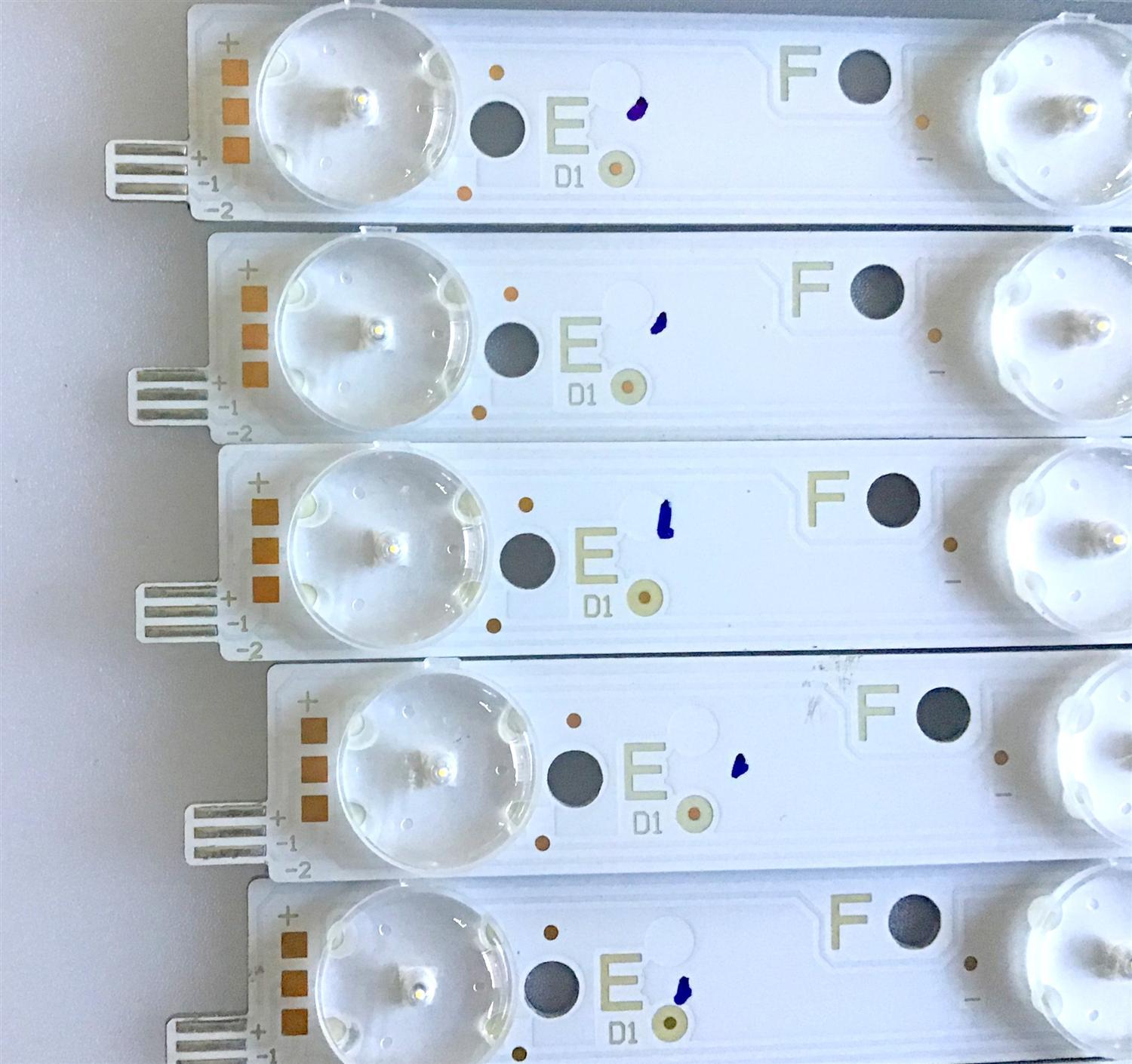 KIT DE LED'S PARA TV VIZIO (20 PIEZAS) / M65-F0-V5 / LB65060 / E486558 / 01U68-E / MODELO M65-F0 - Imagen 3