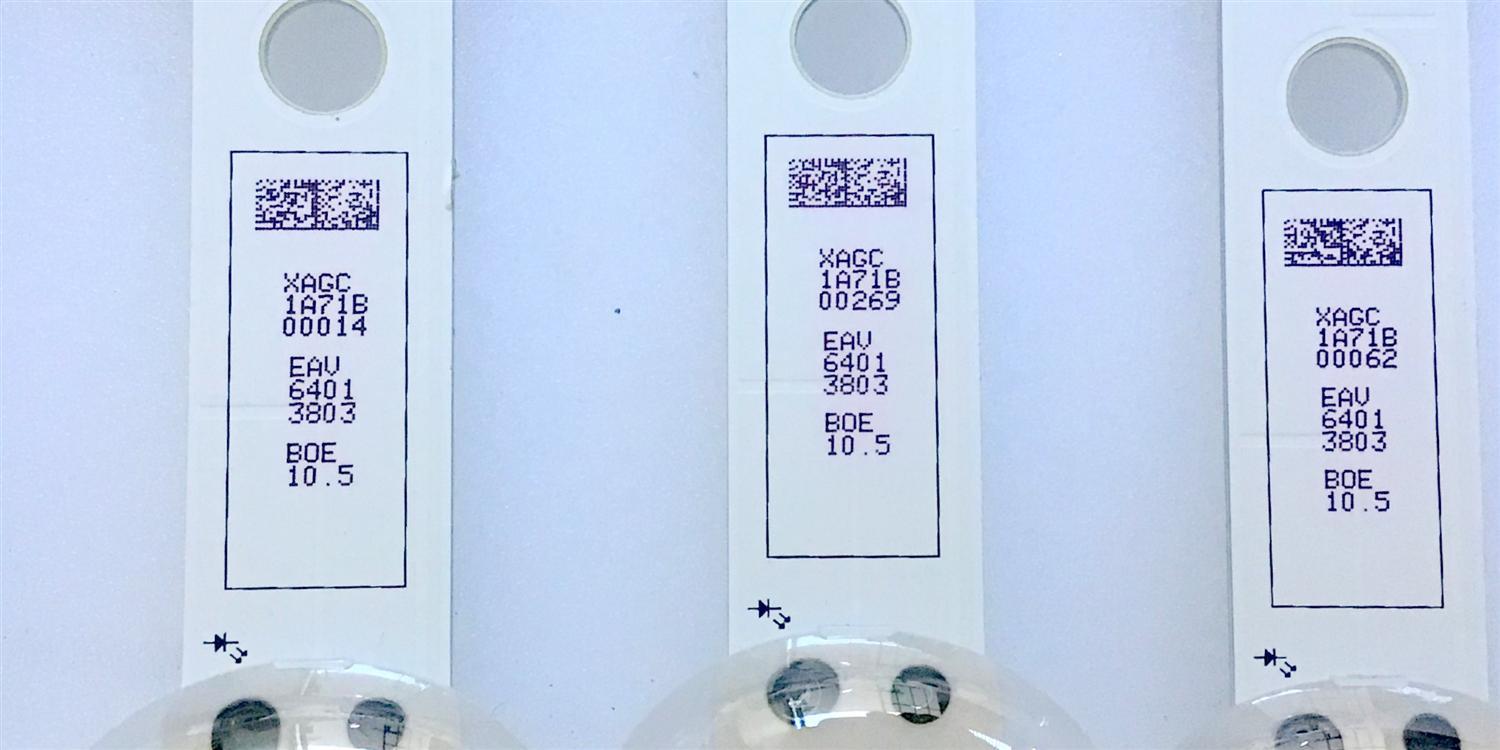KIT DE LED'S PARA TV LG (4 PIEZAS) / EAV64013803 / LGIT.TRIDENT.65UK65 / 65UK63 LED ARRAY_REV0.0_180628_3PCM00797A / PANEL NC650DQG-ABGX5 / MODELO 65UK6090PUA BUSGLOR - Imagen 2