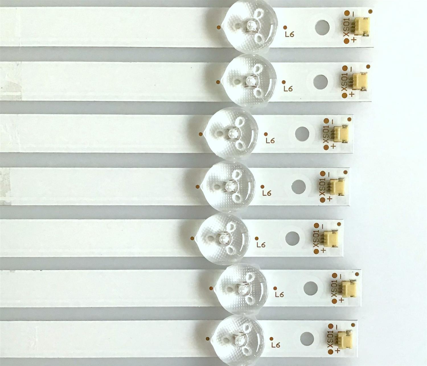 KIT DE LED'S PARA TV RCA (12 PIEZAS) / DLED65SMD 12X6 0005 / 65A06 / 50201002 / MODELO RNSMU6536-B - Imagen 3