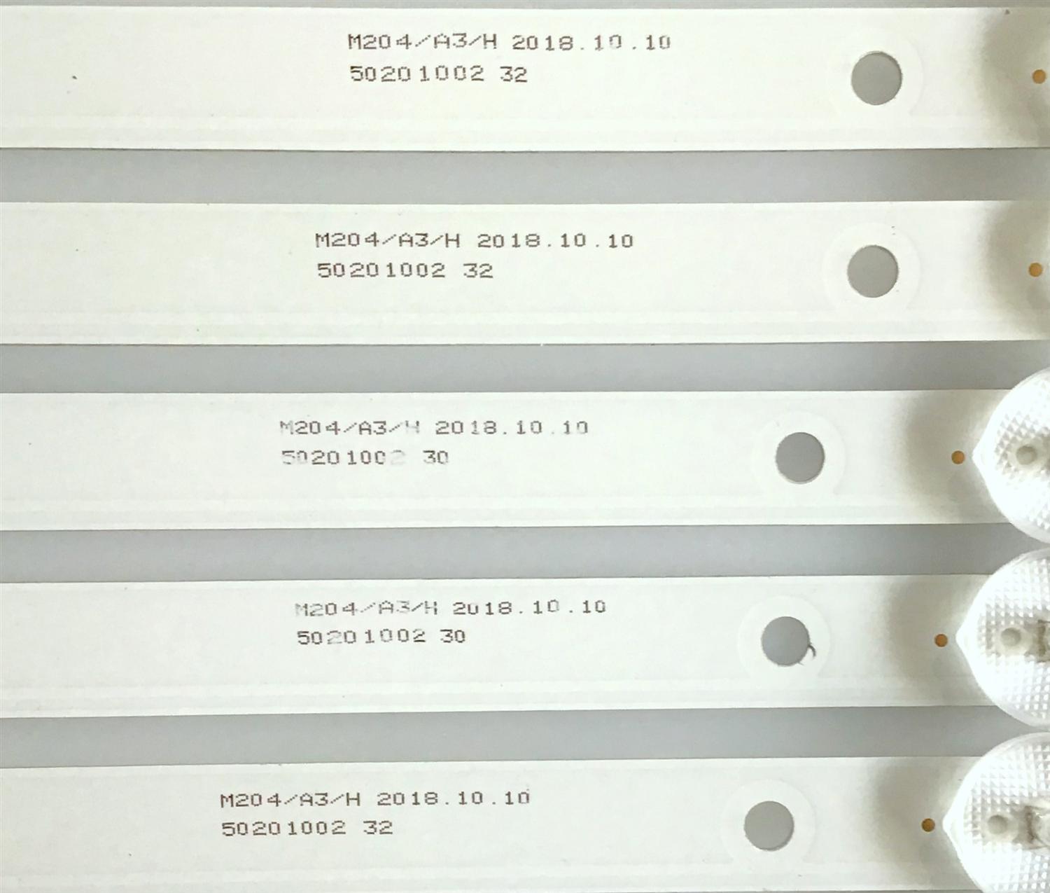 KIT DE LED'S PARA TV RCA (12 PIEZAS) / DLED65SMD 12X6 0005 / 65A06 / 50201002 / MODELO RNSMU6536-B - Imagen 4