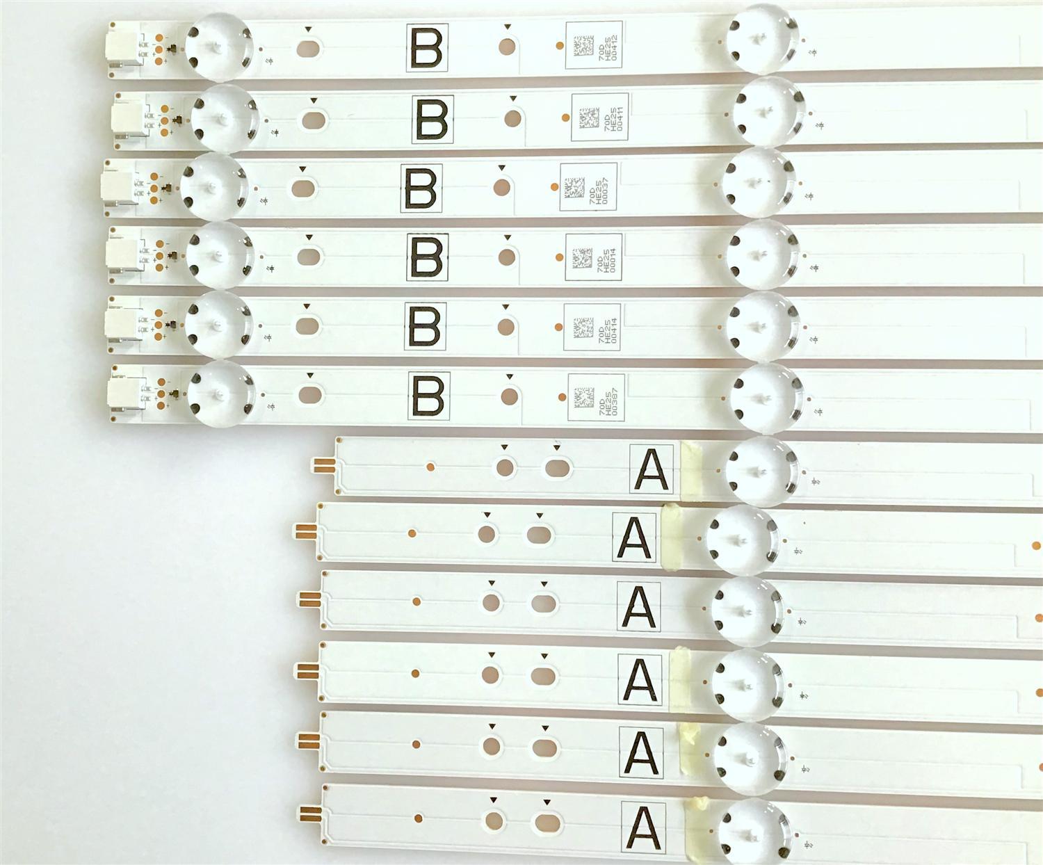 KIT DE LED'S PARA TV VIZIO (12 PIEZAS) / 3PCR02317A / 3PCR02318A / LG INNOTEK FBC 70INCH_D_SERISE_66EA_B / LG INNOTEK FBC 70INCH_D_SERISE_66EA_A / MODELO D70-F3 - Imagen 2