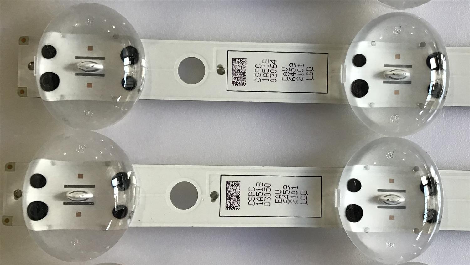 KIT DE LEDS PARA TV LG ( 5 PZ ) / EAV64592101 / LGIT_Y19_TRIDENT_65UM73 / 1A51B / PANEL NC650DQG-AAHX1 / MODELOS 65UM7300AUE / 65UM7300PUA.BUSYDOR - Imagen 3
