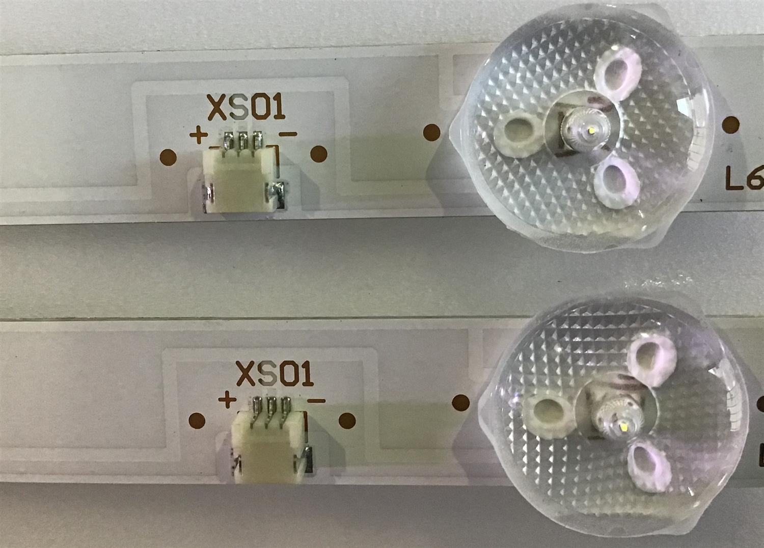KIT DE LEDS ORIGINAL PARA TV ONN / ELEMENT / 2 PIEZAS / NUMERO DE PARTE DLED32XMDG / 850226422 / DLED32XMDG 2X6 0005 / PANEL HV320WHB-N56 / CV320H1-F01 / C320X18-E8C-H / MODELOS ONA32HB19E03 / ELEFW328 - Imagen 4