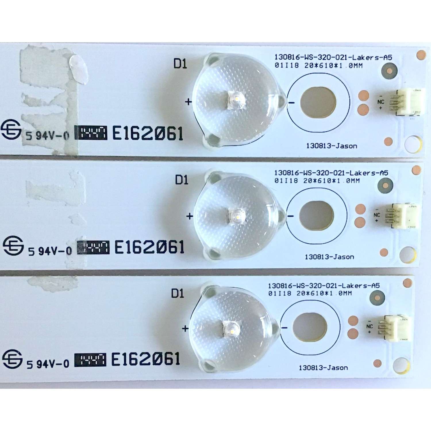 KIT DE LED'S PARA TV VIZIO (3 PIEZAS) / E162061 / 56380050321 / 130816-WS-320-021-Lakers-A5 / PANEL LSC320HN04-002 / MODELOS E320FI-B2 / E320FI-B2 LWZQPKMQ - Imagen 2