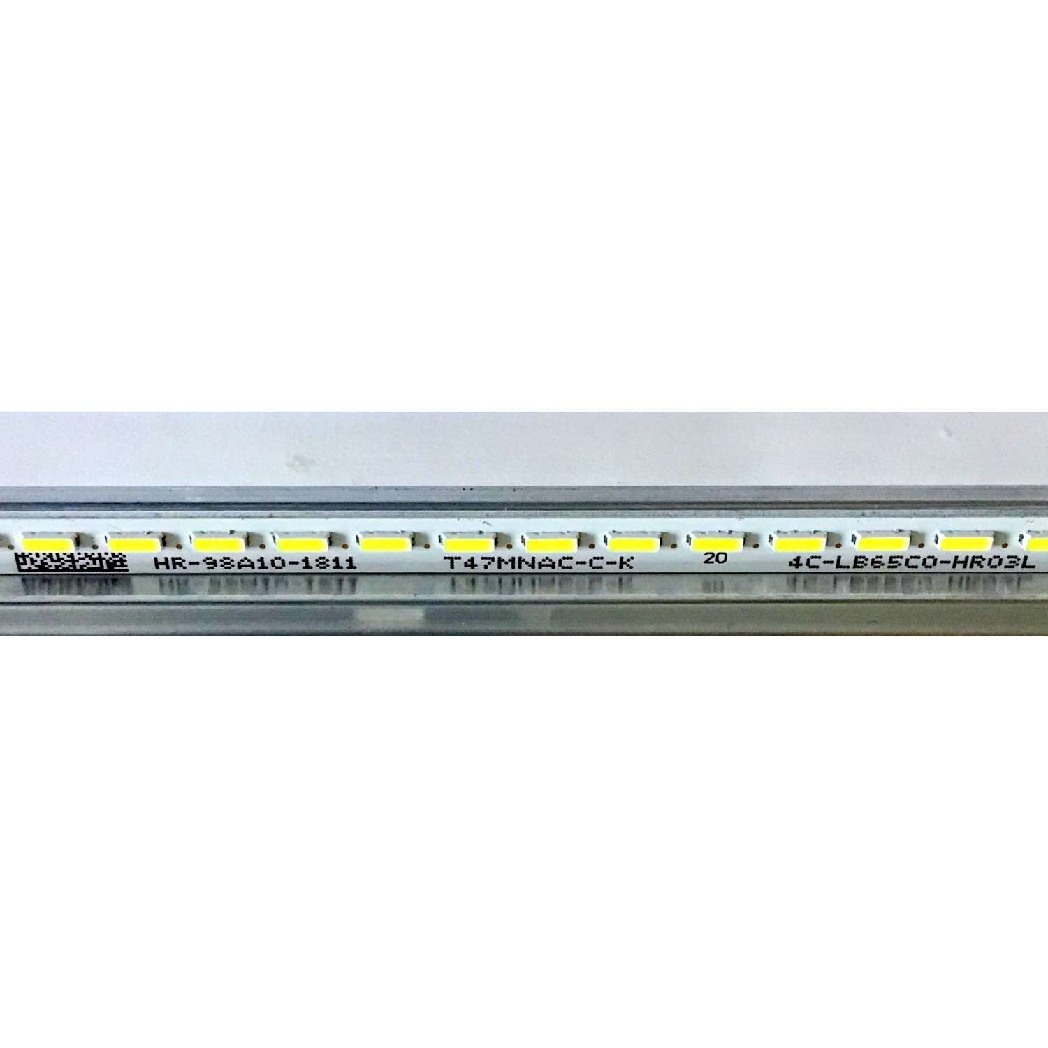 LED PARA TV TCL (1 PIEZA) / NUMERO DE PARTE 65YG411SC0B0 / 65YG411SC0A0 / 65YG411SC0B0 / 4C-LB65C0-HR04L / 4C-LB65C0-HR03L / PANEL LVU650NEBL / MODELO 65S513 / ((MEDIDAS 1.44M x 08CM)) - Imagen 2