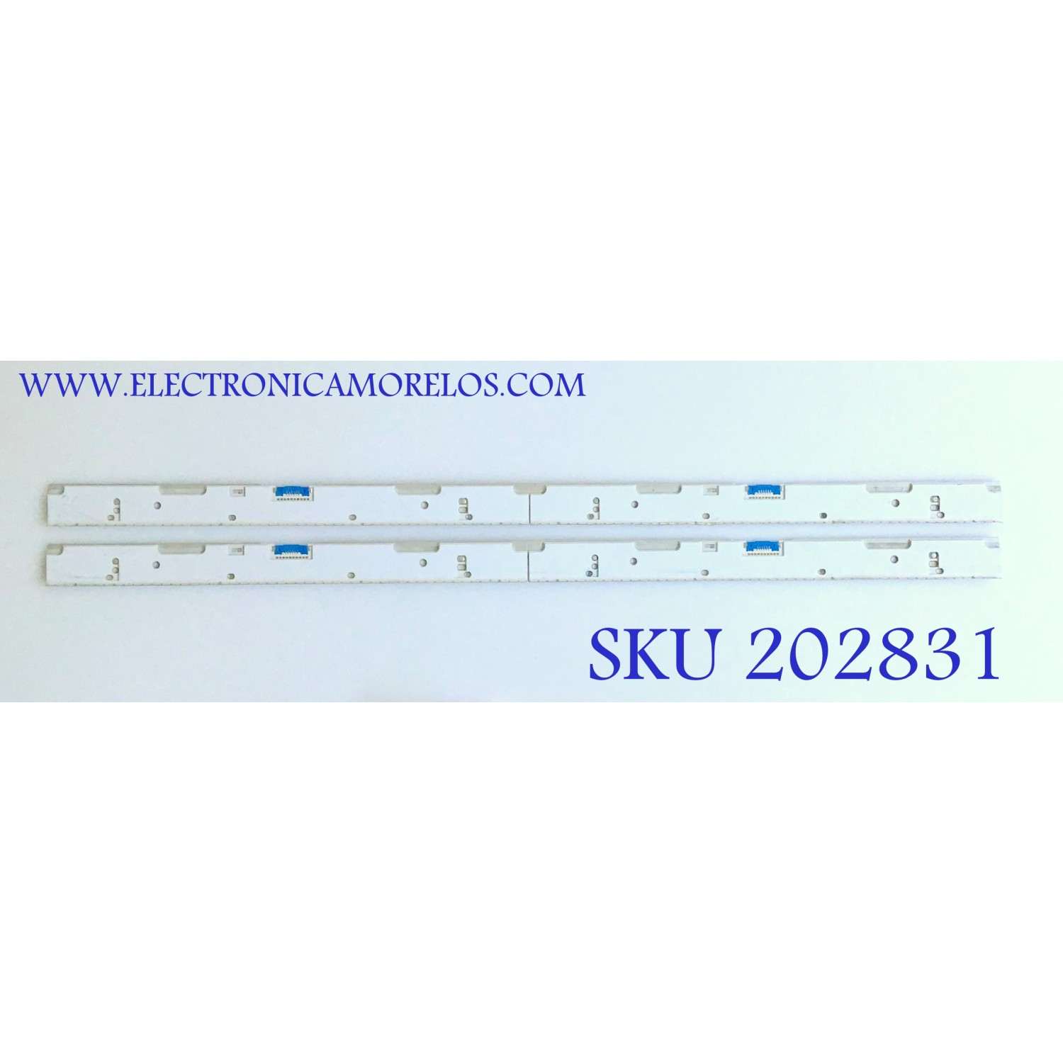 KIT DE LED'S PARA TV SAMSUNG (2 PIEZAS) / BN96-42587A / 42587A / PANEL CY-KM075FLLVDH / CY-KM075FLLV9H / CY-KM075FLLV3H / CY-KM075FLLV2H / MODELOS UN75MU8000FXZA FB03 / UN75MU800DFXZA / UN75MU9000FXZA / 82 CM / 