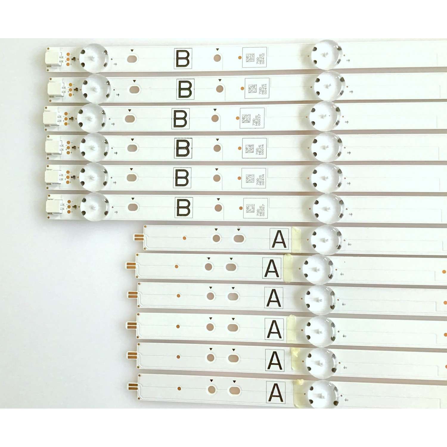 KIT DE LED'S PARA TV VIZIO (12 PIEZAS) / 3PCR02317A / 3PCR02318A / LG INNOTEK FBC 70INCH_D_SERISE_66EA_B / LG INNOTEK FBC 70INCH_D_SERISE_66EA_A / MODELO D70-F3 - Imagen 2