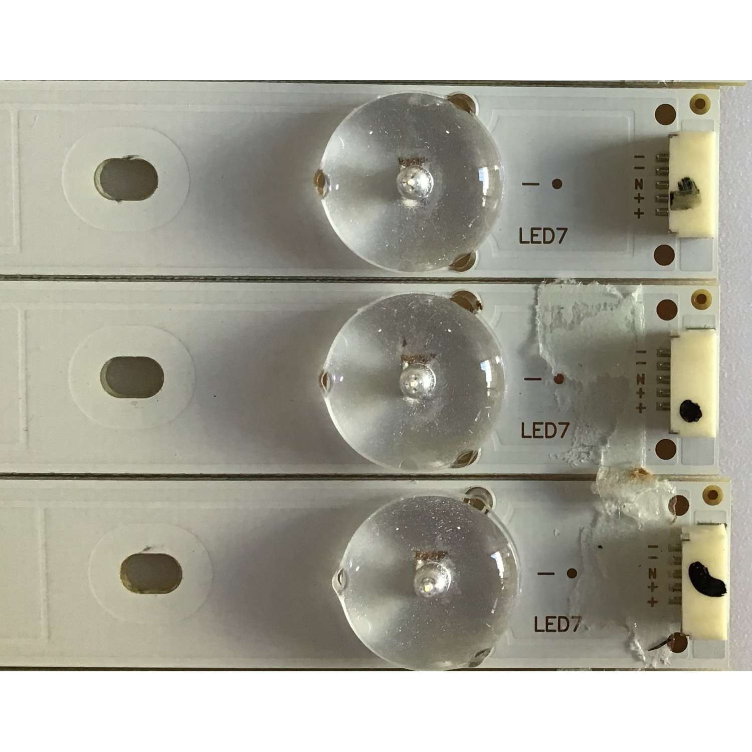 KIT DE LEDS PARA TV ATYME / JL.D50071235-031AS-F / D160725 / 15910 / 26AL / PANEL V500HI1-PE8-C7-12V / MODELOS 500AM7HD / LED50B45RQ 6504-LE50B45-E1 - Imagen 2