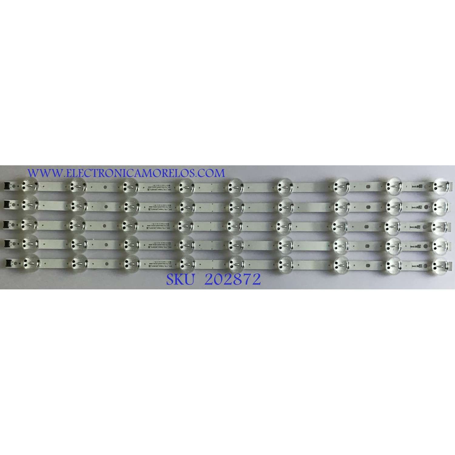 KIT DE LED'S PARA TV LG ((5 PIEZAS)) / NUMERO DE PARTE EAV64511901 / SSC_Y19_TRIDENT_65UM73 / 65087 / 26W2C / PANELS NC650DQG-ABHX3 / NC650DQG-ABHX1 / MODELOS 65UM7300AUE.BUSYDKR / 65UM7300PUA.BUSGDJR / 65UM7300PUA.BUSGDOR