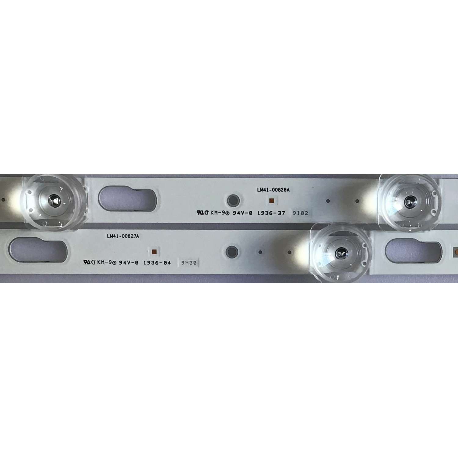 KIT DE LED'S PARA TV SAMSUNG (10 PIEZAS) / NUMERO DE PARTE BN96-50047A / BN96-50046A / L1_NU6.9 / G0_CFM_L / G0_CFM_R / LM41-00824A / LM41-00825A / LM41-00827A / LM41-00828A / R1.0_T6S_100 / PANEL'S CY-GN070HGJV1H / MODELOS UN70NU6070 / UN70NU6900 - Imagen 2