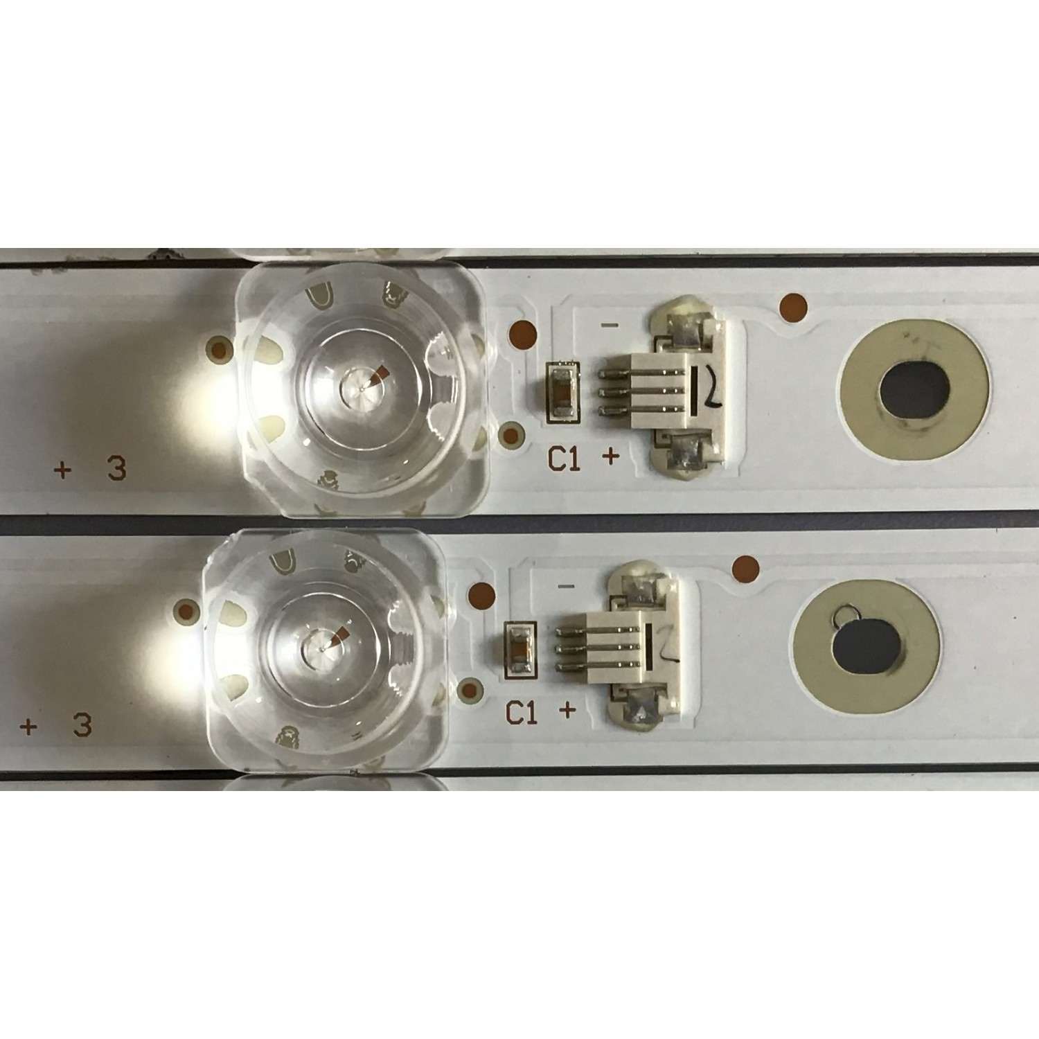 KIT DE LEDS  PARA TV TCL ( 12 PZ ) / GI75LB08 / 4C-LB7507-ZM03J / GI75LB08_3030F2.1D_V1_20181016 / PANEL LVU750NDBL / MODELO 75R615 - Imagen 4