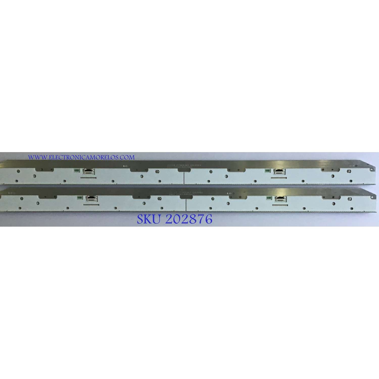 KIT  DE LED'S PARA TV SAMSUNG ( 2 PIEZAS ) / BN9442359A / BN64-14536A / MODELOS QN75Q8CAMKXZL / QE75Q8CAMTXMI / QE75Q8CAMLXXN / QE75Q7FGMTXZG / QE75Q7FAMUXRU / QE75Q7FAMUXCE / QE75Q7FAMTXZT / QE75Q7FAMTXZG / QE75Q7FAMTXXU / QE75Q7FAMTXXH 82 CM