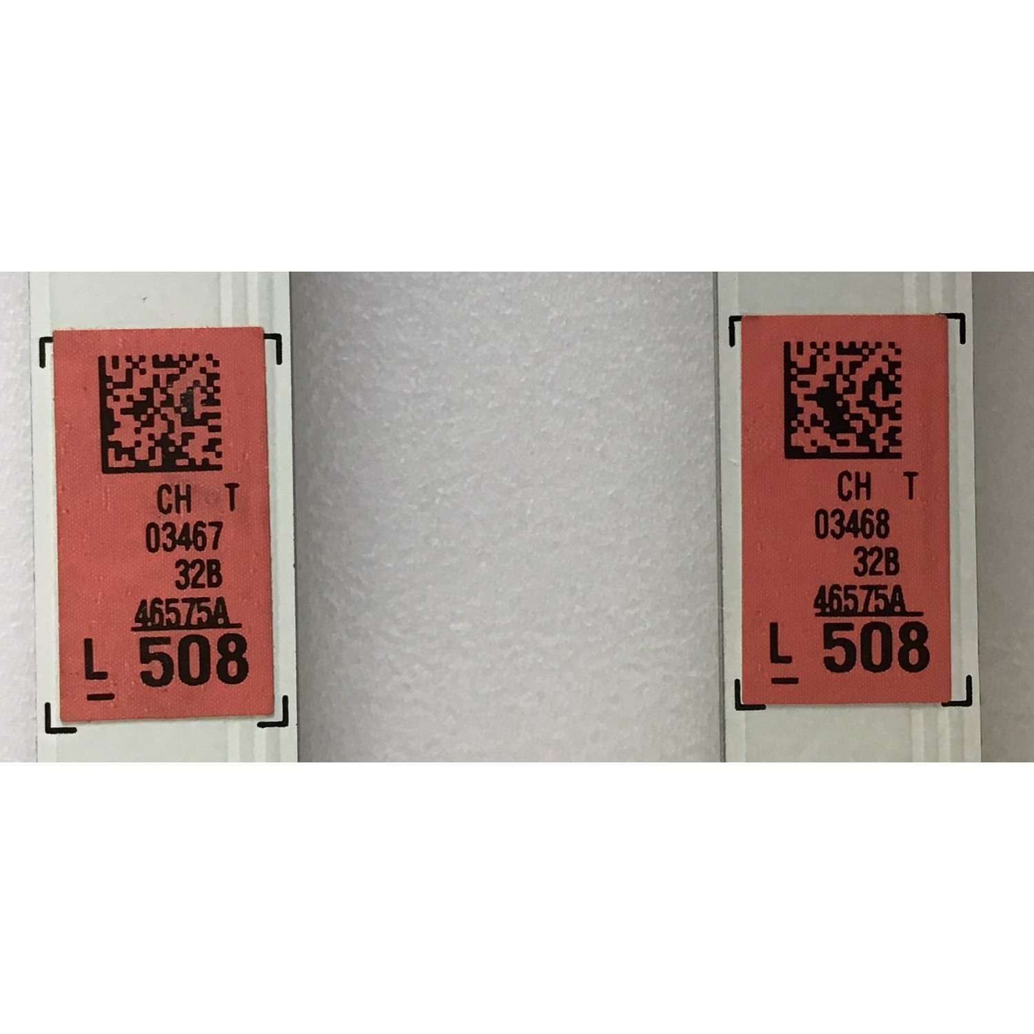 KIT DE LEDS ORIGINAL PARA TV SAMSUNG 2 PIEZAS / NUMERO DE PARTE 46575A / L1_N5K_C2H_FAM_S5(1)_R1.0_SID_100_LM41-00616A / V8DN-320SM0-R1 / LM41-00616A / PANEL CY-JN032AGLR3V / MODELO UE32N4005AW / UN32J4290AFXZX LA01 - Imagen 2