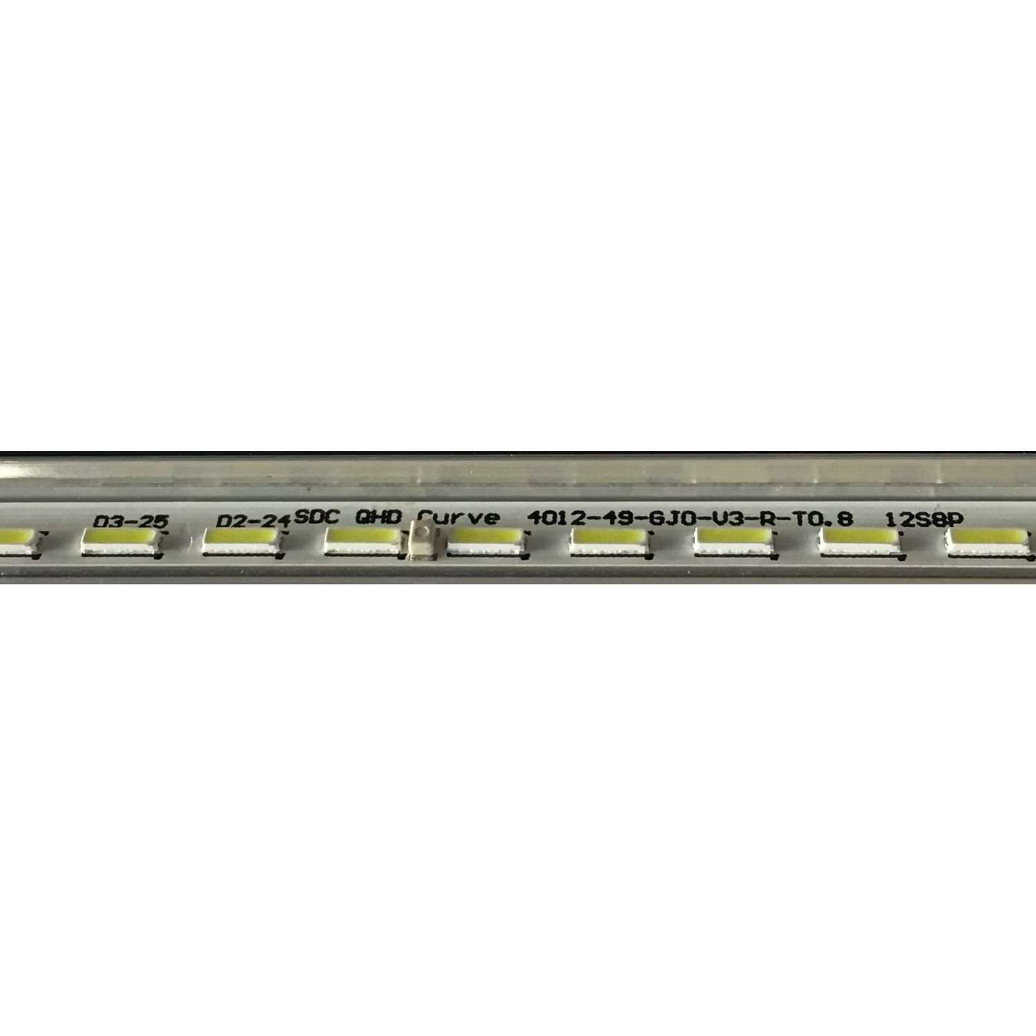KIT DE LED'S PARA MONITOR AOC ( 2 PIEZAS ) / UK246B3 / Q90B00080200016840 / E19AA0136 / F19AA0137 / PANEL TPM490YP02 REV.301B-A / MODELO AG493UCX / 60 CM X 10 CM / - Imagen 3