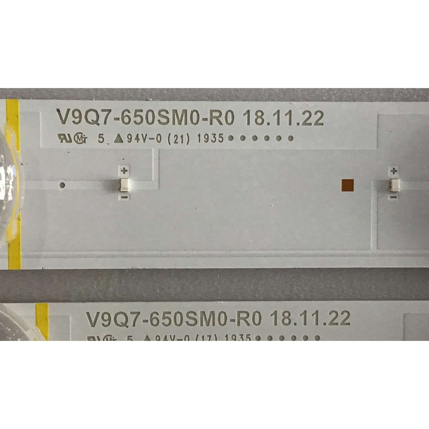 KIT DE LED'S PARA TV SAMSUNG QLED (24 PIEZAS) / NUMERO DE PARTE BN96-48090A / V9Q7-650SM0-R0 / 48090A / Q70-65S-12EA / LM41-00764A / PANEL'S CY-TR065FLLV3H / CY-TR065FLLVAH / DISPLAY LSF650FF12-P01 / MODELOS QN65Q70 / QN65Q7D / MAS MODELOS EN DESCRIPCIÓN - Imagen 3