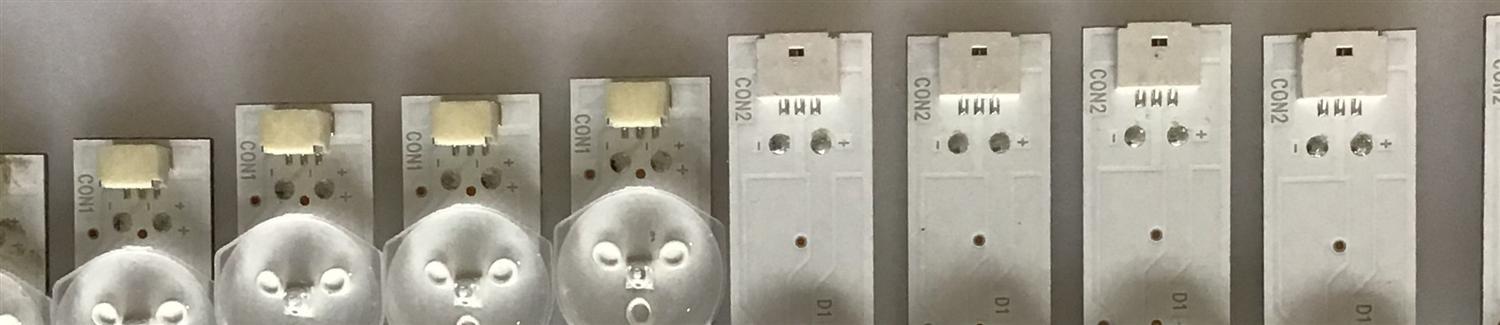 KIT DE LED'S PARA TV VIZIO (20 PIEZAS)(AZULES)  / NUMERO DE PARTE LB6507N V1_02 (10 PIEZAS) / LB6507N V0_02 (10 PIEZAS) / 09810108DH02 / 09810108DH04 / 09810108 / PANEL TPT650UA-QVN07.U REV:S900C / MODELOS M657-G0 / M658-G1 / M658-G1 LTCWYHMV - Imagen 2