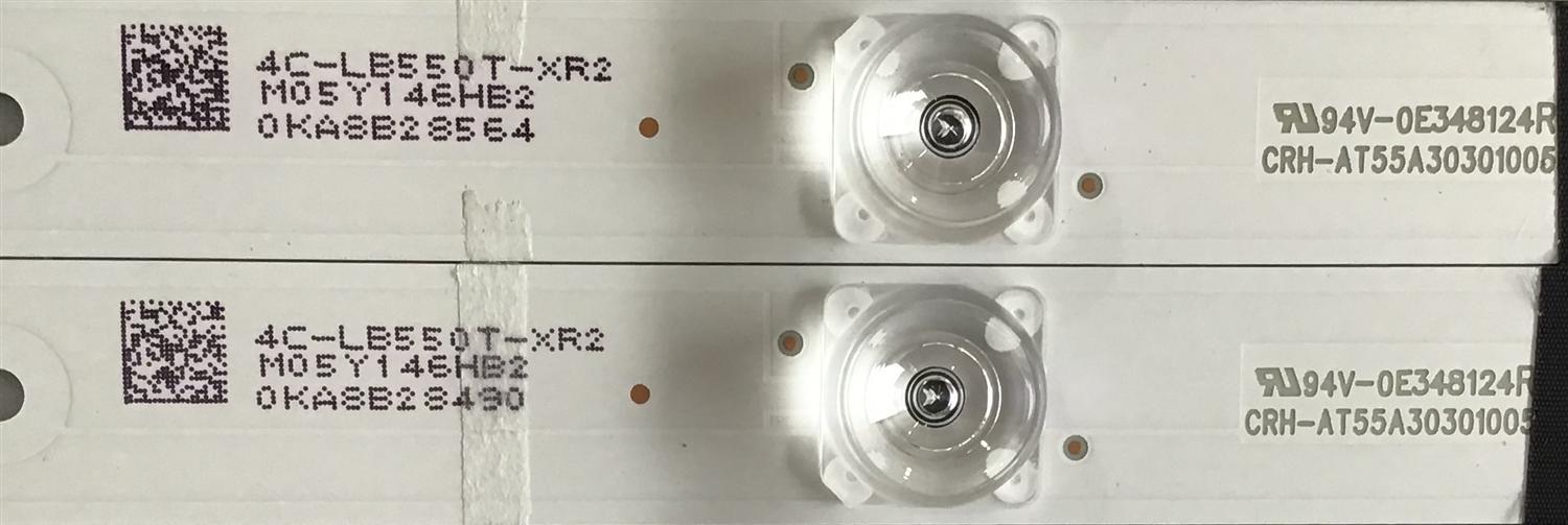 KIT DE LED'S PARA TV PIONEER (10 PIEZAS) / 4C-LB550T-XR2 / CRH-AT55A303010056CNREV1.0 / AT55A303010056CN / M05Y146HB2 / PANEL LC550EY (SK)(M3) / LVU550LGDX /  MODELO 55S08UHD - Imagen 2