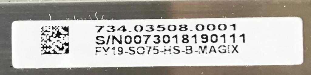 LED PARA TV SONY (1 PIEZA) / 734.03508.0001 / ST0750A36_56LED_REV00_180731 / PANEL V750QWME02 / MODELO XBR-75X850G - Imagen 5