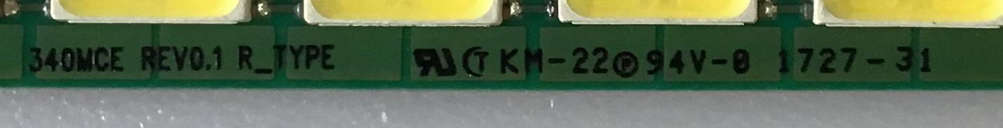 KIT DE LED'S PARA MONITOR DELL / 6916L-2058A / 6916L-2059A / 340MCE REV0.1 / PANEL LM340UW2(SS)(A1) / MODELO U3415WB - Imagen 5