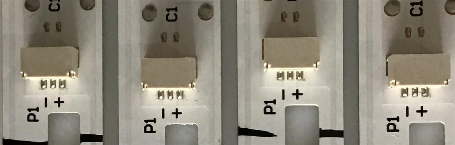 KIT DE LEDS PARA TV JVC (4 PIEZAS) / 4C-LB500T-HR4C / 50HR332M09A0 V0 / 50D1200 / LE0N06R0-D-K / PANEL LVF500CMDX / MODELO S150FS / 96CM - Imagen 3