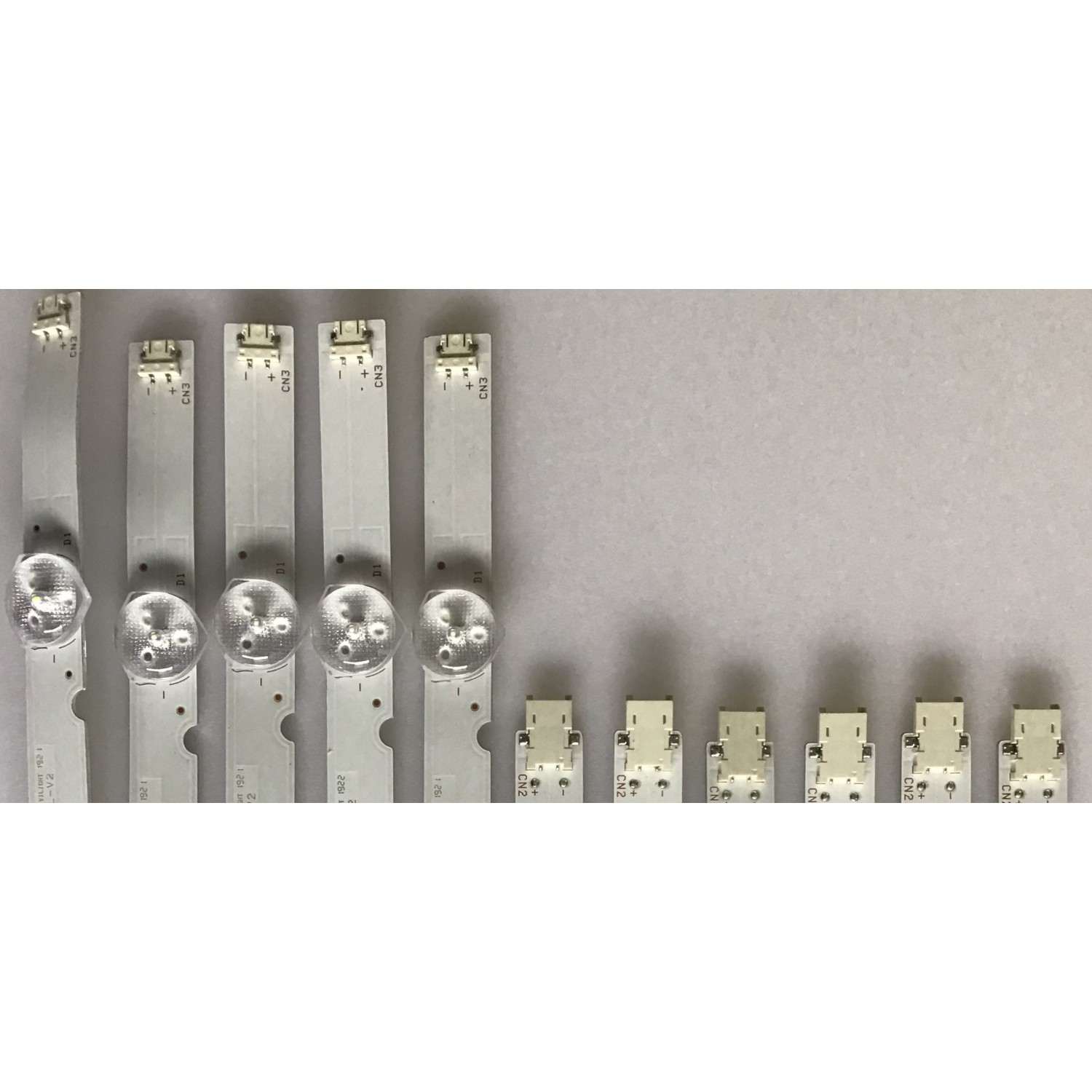 "KIT DE LED'S PARA TV SONY / I-6500SY80131 / I-6500SY80131-L-V2 / I-6500SY80131-R-V2 / MODELO XBR-65X800G / PANEL HV650QUB / NOTA IMPORTANTE : KIT CUENTA ORIGINALMENTE DE 12 PIEZAS ((INCOMPLETO 11 PIEZAS))	" - Imagen 4