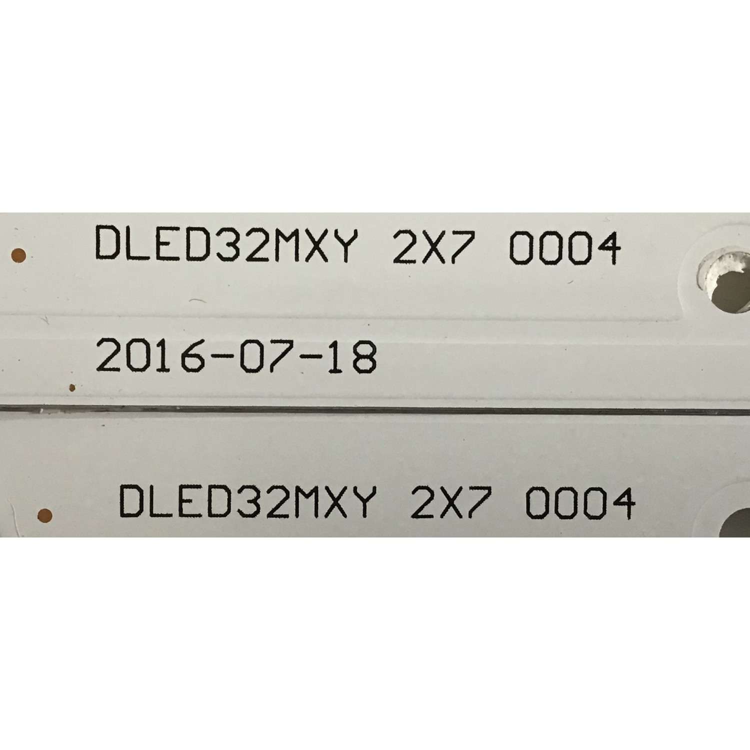 KIT DE LED'S PARA TV POLAROID (2 PIEZAS) / DLED32MXY / DLED32MXY 2X7 0004 / 203/011/0004H / PANEL LC320DXJ(SF)(E1) / MODELO 32GSR3000FC - Imagen 4