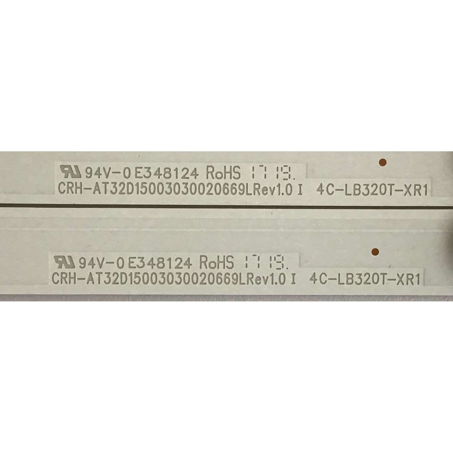 KIT DE LES'S PARA TV LEXUS (2 PIEZAS) / 4C-LB320T-XR1 / CRH-AT32D15003030020669LREV1.0 / AT32D15003030020669 / PANEL LVW320CSDX E16 V9 / MODELO LXTV3232LED - Imagen 2